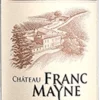 Château Franc Mayne 2012 Eine Kiste Mit 6 Flaschen (75cl)