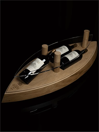 Château Les Carmes Haut-Brion : Elements III Sammlerbox Mit 3 Magnums 1 Château Les Carmes Haut-Brion : Elements III Sammlerbox Mit 3 Magnums