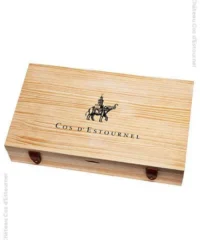 Kiste Château Cos D'Estournel - Trésor Du Maharadjah Eine Kiste Mit 6 Fl.