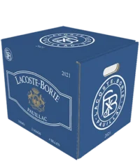 Caisse Variation "Lacoste-Borie" 2021 Karton Mit 1Doppel-Magnum, 2 Magnum Und 4 Flaschen
