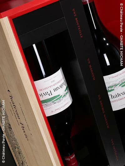Château Pavie : La Collection Aliénor 2017 Eine Kiste Mit 1 Flasche, 1 Magnum, 1 Doppelmagung, 1 Imperiale 1 Château Pavie : La Collection Aliénor 2017 Eine Kiste Mit 1 Flasche, 1 Magnum, 1 Doppelmagung, 1 Imperiale