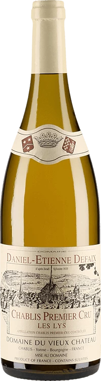 Daniel-Etienne Defaix : Chablis 1er Cru "Les Lys" 2002 Magnum (1,5l) 1 Daniel-Etienne Defaix : Chablis 1er Cru "Les Lys" 2002 Magnum (1,5l)