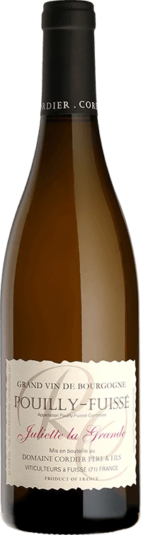 Domaine Cordier Père Et Fils : Pouilly-Fuissé Village "Juliette La Grande" 2022 Ein Karton Mit 6 Flaschen (75cl)