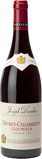 Joseph Drouhin : Gevrey-Chambertin 1er Cru "Clos Prieur" 2019 Ein Karton Mit 6 Flaschen (75cl) 1 Joseph Drouhin : Gevrey-Chambertin 1er Cru "Clos Prieur" 2019 Ein Karton Mit 6 Flaschen (75cl)