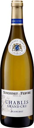 Simonnet-Febvre : Chablis Grand Cru "Blanchots" 2022 Eine Kiste Mit 6 Flaschen (75cl) 1 Simonnet-Febvre : Chablis Grand Cru "Blanchots" 2022 Eine Kiste Mit 6 Flaschen (75cl)